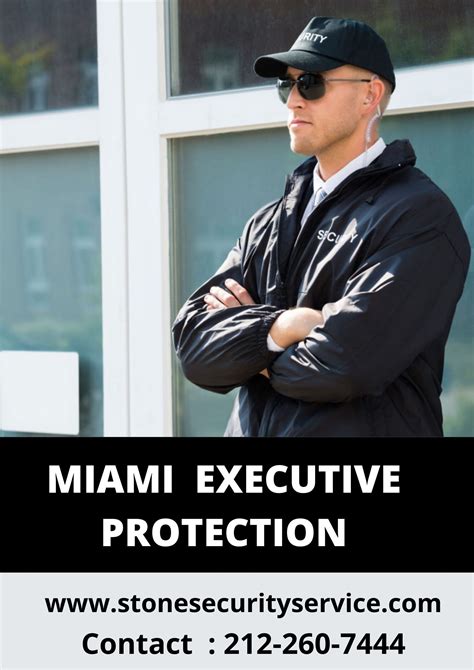 Miami Executive Protection Executive Protection Bodyguard Services