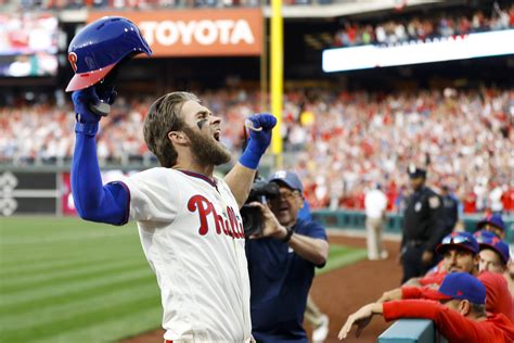 Bryce Harper Hits 465 Foot Bomb For First Philadelphia Phillies Home