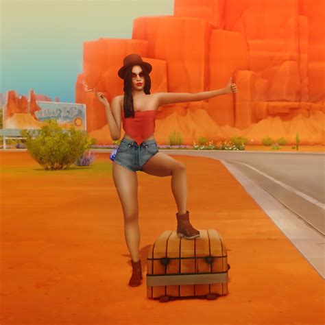 Katverse Hitchhiking Pose Pack In Game Emily Cc Finds