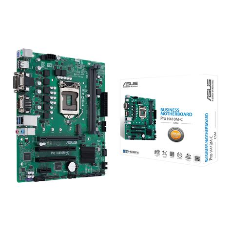 Asus Intel H410 Pro H410m Ccsm Matx Motherboard Ln107763 Scan Uk