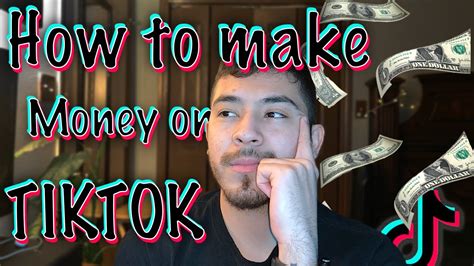 How To Make Money On Tiktok Youtube