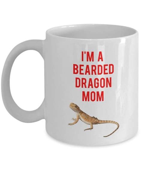 Bearded Dragon Mom Mug Bearded Dragon Mom Ts Funny Tea Etsy Mom Mug Mugs Ts Funny