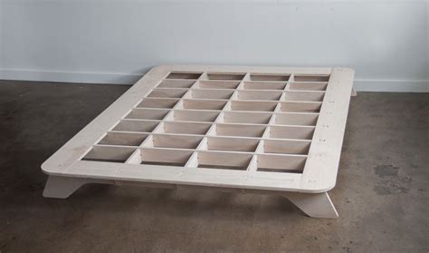 If the issue is lack of support, use plywood to give the mattress a firmer base. Trestle is a full size flat pack bed frame made from a ...