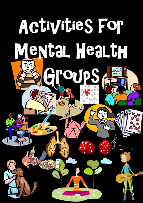 mental health group therapy activities for adults worksheets