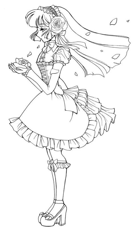 All the rest your little princess will do herself. Anime Girls Group Coloring Page - Coloring Home