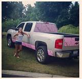 Images of Pink Lifted Trucks