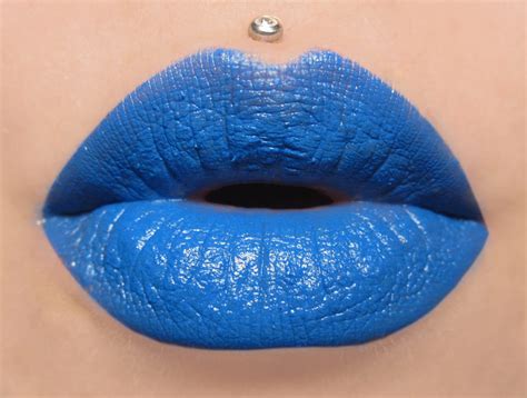 Wander Bright Blue Lipstick By Beautyundead On Etsy