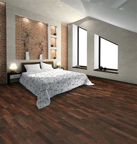 Dark wood floor living room ideas. Modern Laminate Flooring | Interior Decorating Idea