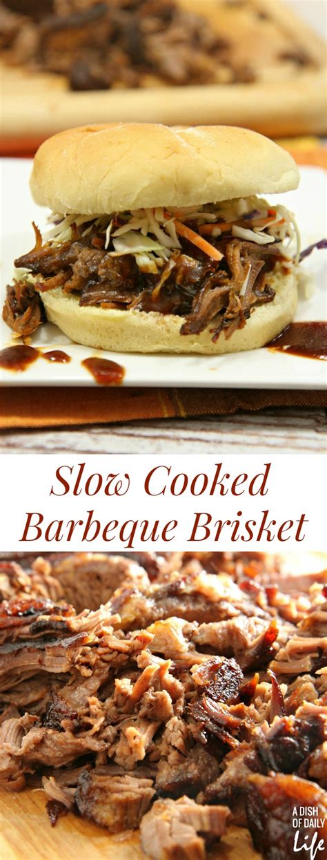 Do you know how to cook steak in the oven? Slow Cooked Barbeque Brisket Recipe - A Dish of Daily Life