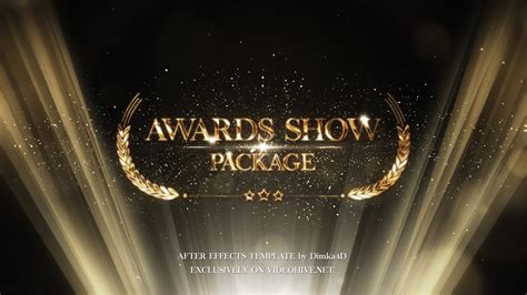 Awards Package :: After Effects Template - YouTube