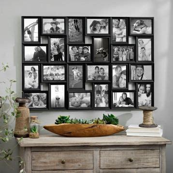 In addition to size, select from framed or unframed, and three types of finish: Black 24-Opening Collage Frame | Collage picture frames ...