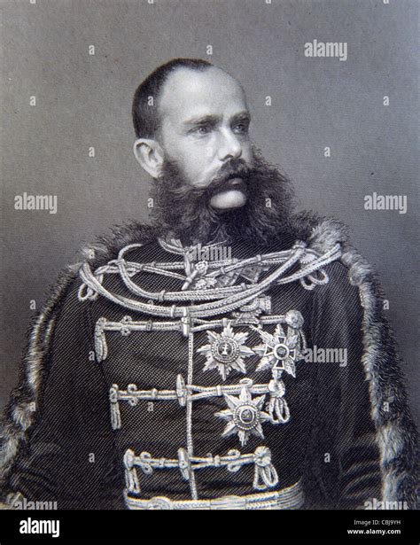 Franz Joseph I Or Francis Joseph I Emperor Of Austria 1848 1916 Stock