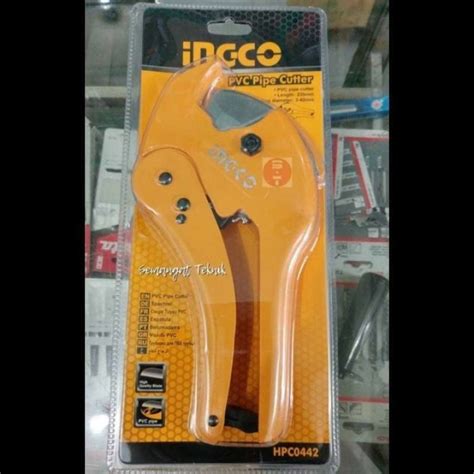 Promo Pemotong Gunting Pipa Pvc Pipe Cutter Heavy Duty Mm Ingco Hpc Diskon Di Seller