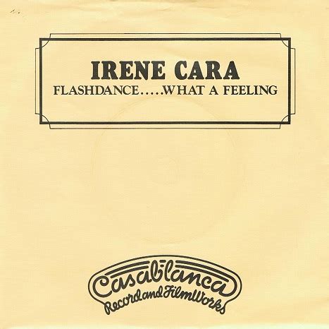 Irene Cara Flashdance What A Feeling Remix Single Vinyl Record