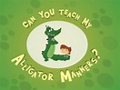 Can You Teach My Alligator Manners?, TV Series, Animation, 2008, 2008 ...