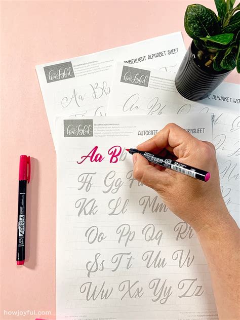 Calligraphy alphabets: What are lettering styles? + FREE ... One of the reasons i love calligraphy on the ipad so much is that it's such a convenient way to improve with the help of practice guides.