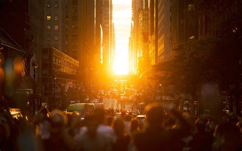 Manhattanhenge What Makes New York Citys Iconic Sunset So 51 Off