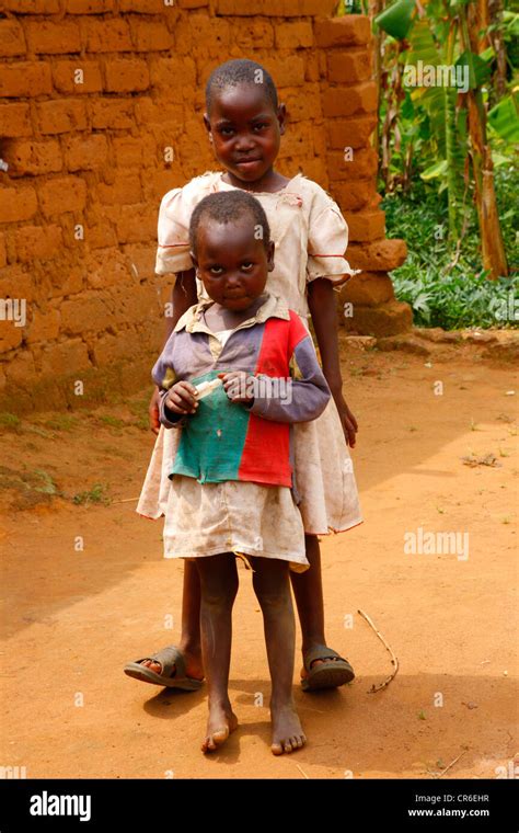 Two Girls Bukoba Kagera Region Tanzania Africa Stock Photo Alamy