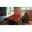 Hand Crafted Custom 11 Foot Long Live Edge Walnut Bar Top By Teraprom 
