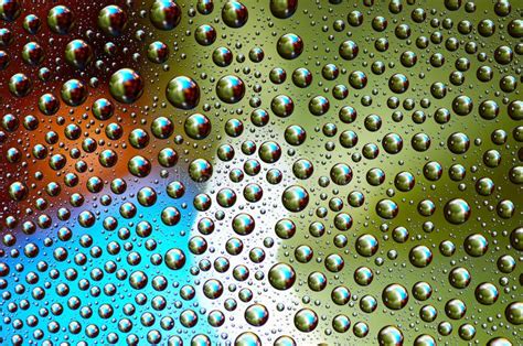 Colored Water Drops Stock Image Image Of Fresh Clean 48230721