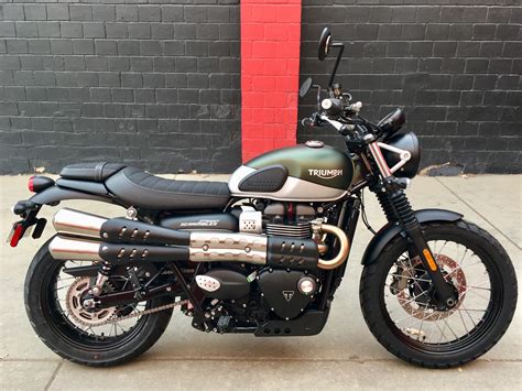New 2019 Triumph Street Scrambler Motorcycle In Denver 19t38 Erico