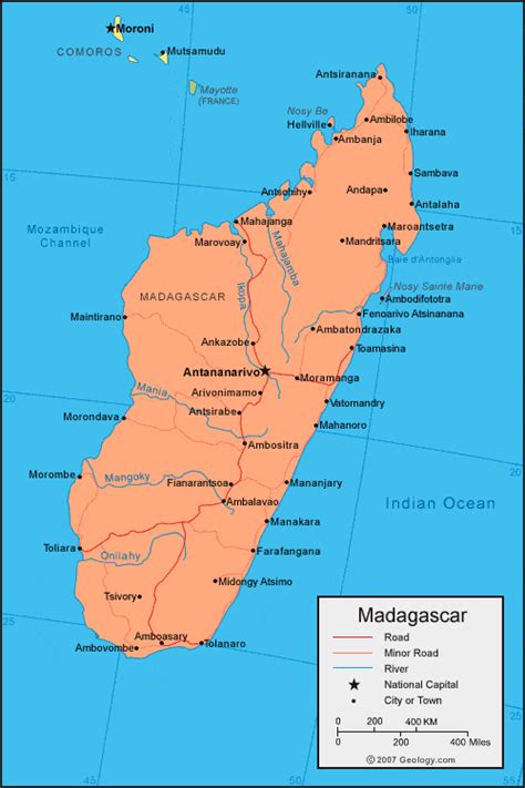 Madagascar's best sights and local secrets from travel experts you can trust. Madagascar Map and Satellite Image