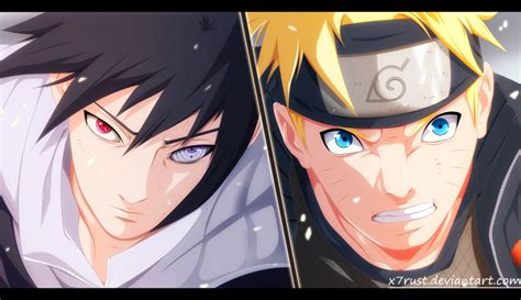Naruto Vs Sasuke The Real Hokage Naruto 694 Daily Anime Art