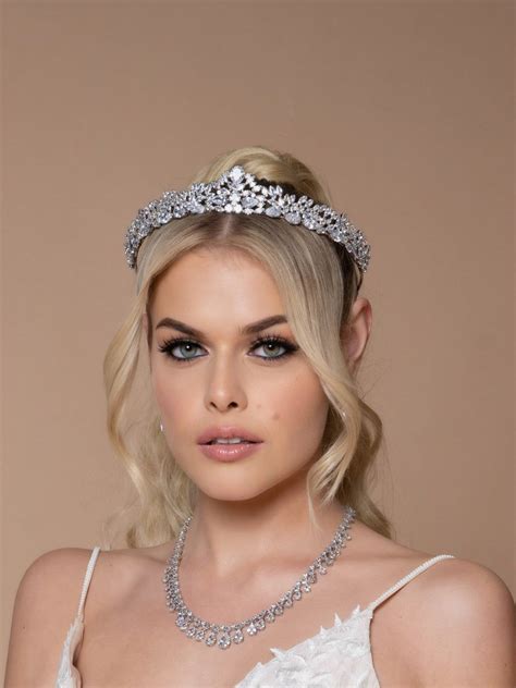 Nadia Gorgeous Bridal Tiara Swarovski Wedding Tiara Swarovski