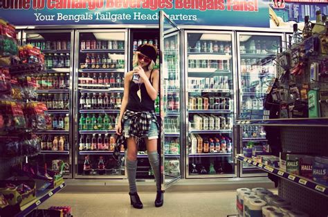 Convenience Store Mash Leggings Inspiration Girl Senior Pictures Photoshoot Poses