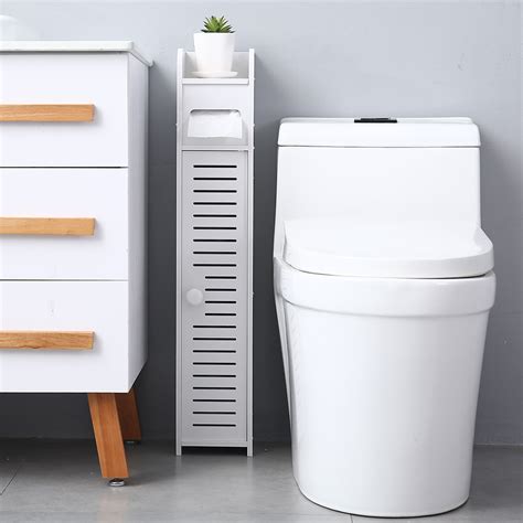 31 Paper Towel Storage Narrow Cabinet Bathroom Toilet Holder Home
