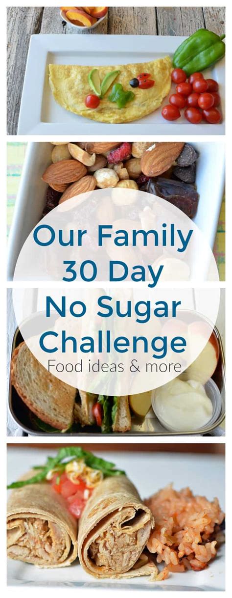 Food game for people who like and eat food! 30 Day No Sugar Family Challenge with Food Ideas - The ...