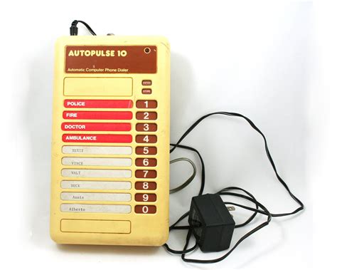 Vintage 1980s Autopulse 10 Automatic Phone Dialer Telephone Etsy