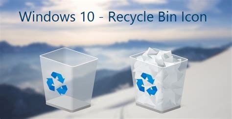 How To Get Rid Of The Recycle Bin From The Windows 10 Desktop Bisatau