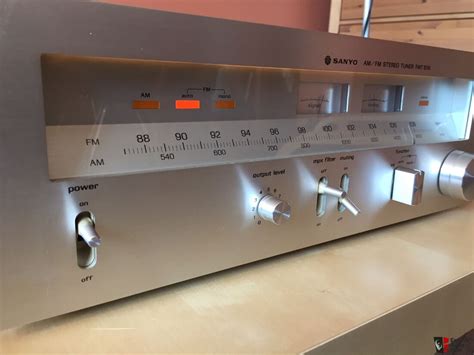 Sanyo Vintage Stereo Tuner Fmt611k Photo 2008771 Canuck Audio Mart