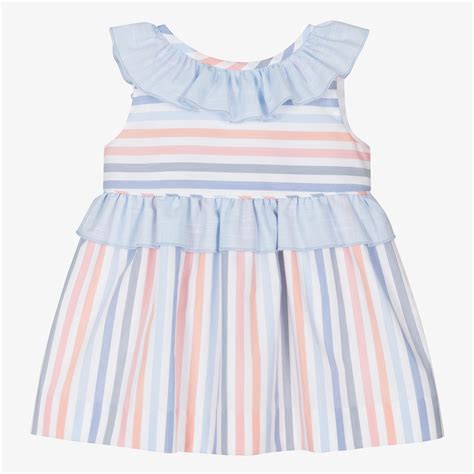 Miranda Pink And White Striped Dress Childrensalon