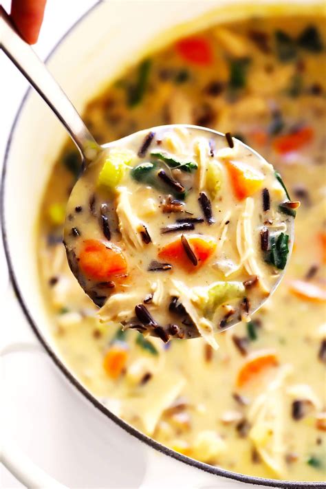 Chicken And Wild Rice Soup Recipe Gimme Some Oven Recipe Wild