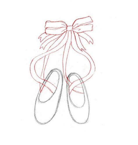 This png image was uploaded on december 31, 2018, 10:59 pm by user: 2 Easy Ways to Draw Ballet Slippers (with Pictures) # ...
