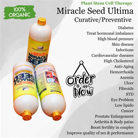 Introducing Miracle Seed Ultima A Breakthrough In Natural Healing