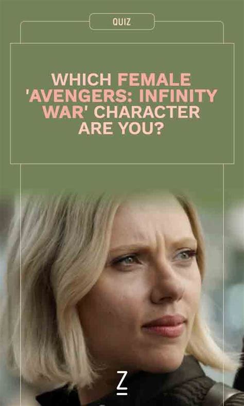 which female avengers infinity war character are you female avengers avengers quiz