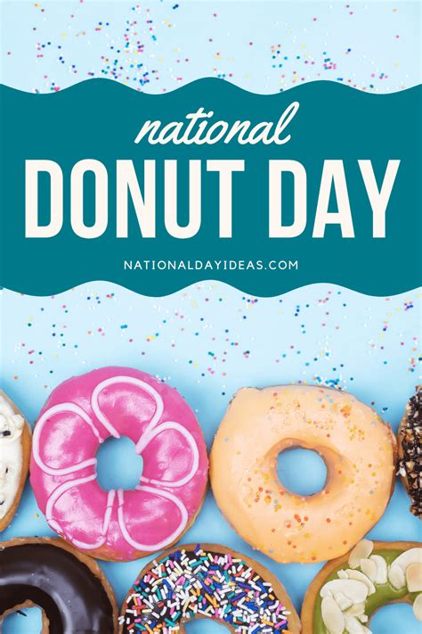 National Doughnut Day • National Day Ideas