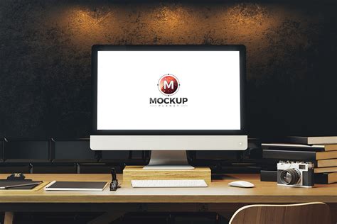 Mockup showing desk surfaces and desktops with devices, stationary elements and more! 40 Essential Desk Mockups For Graphic Design - Colorlib