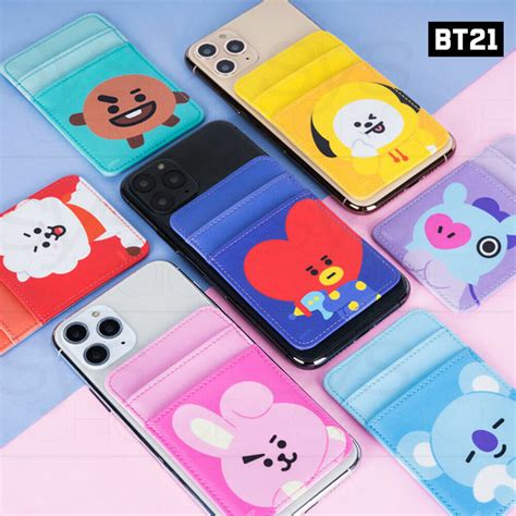 Bts Bt21 Official Authentic Goods Card Pocket 65 X 100mm By S2b