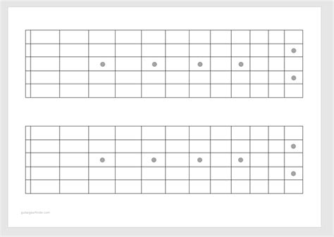Free Printable Guitar Pdfs Tab Chord Charts Fretboard Templates Laptrinhx News