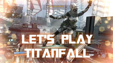 Lets Play Titanfall Beta Take Down The Dropship Youtube