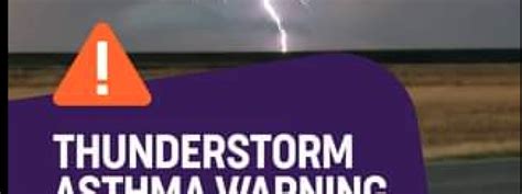 Epidemic Thunderstorm Asthma Warning Issued For Thursday The Weekly