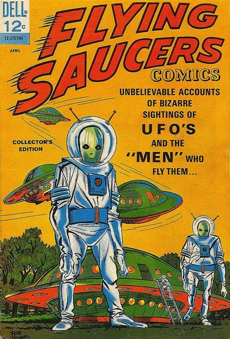 Flying Saucers Comics No 1 1967 Old Comic Books Dell Comic