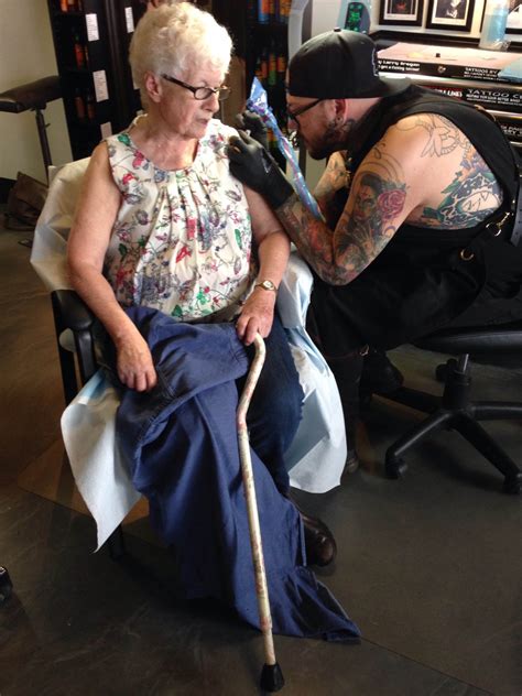 Great Granny Gets Inked To Avoid Doctor Assisted Death Globalnewsca