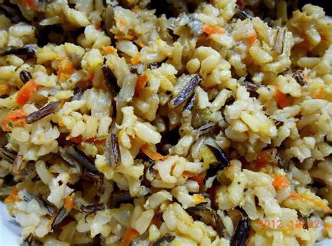 Long Grain And Wild Rice With Veggies Recipe Just A Pinch Recipes