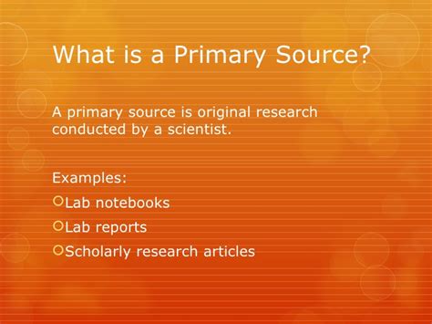 Primary data is that which is collected by sociologists themselves during their own research using research tools such as experiments, survey questionnaires, interviews and observation. Identifying primary and secondary sources in the sciences