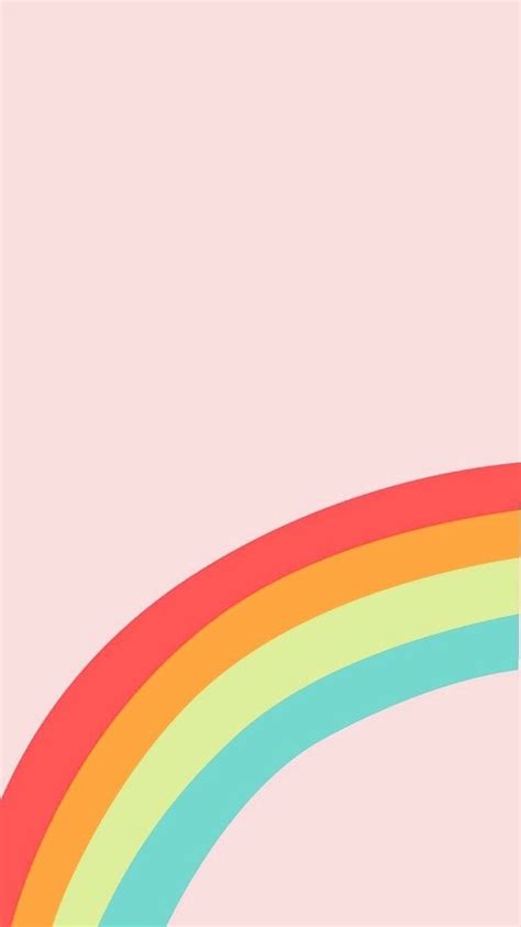 Iphone And Android Wallpapers Pastel Rainbow Wallpaper For Iphone And